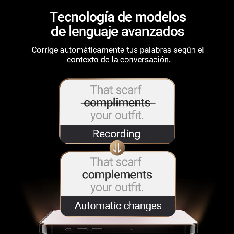 W4 IA Audífonos Intérprete