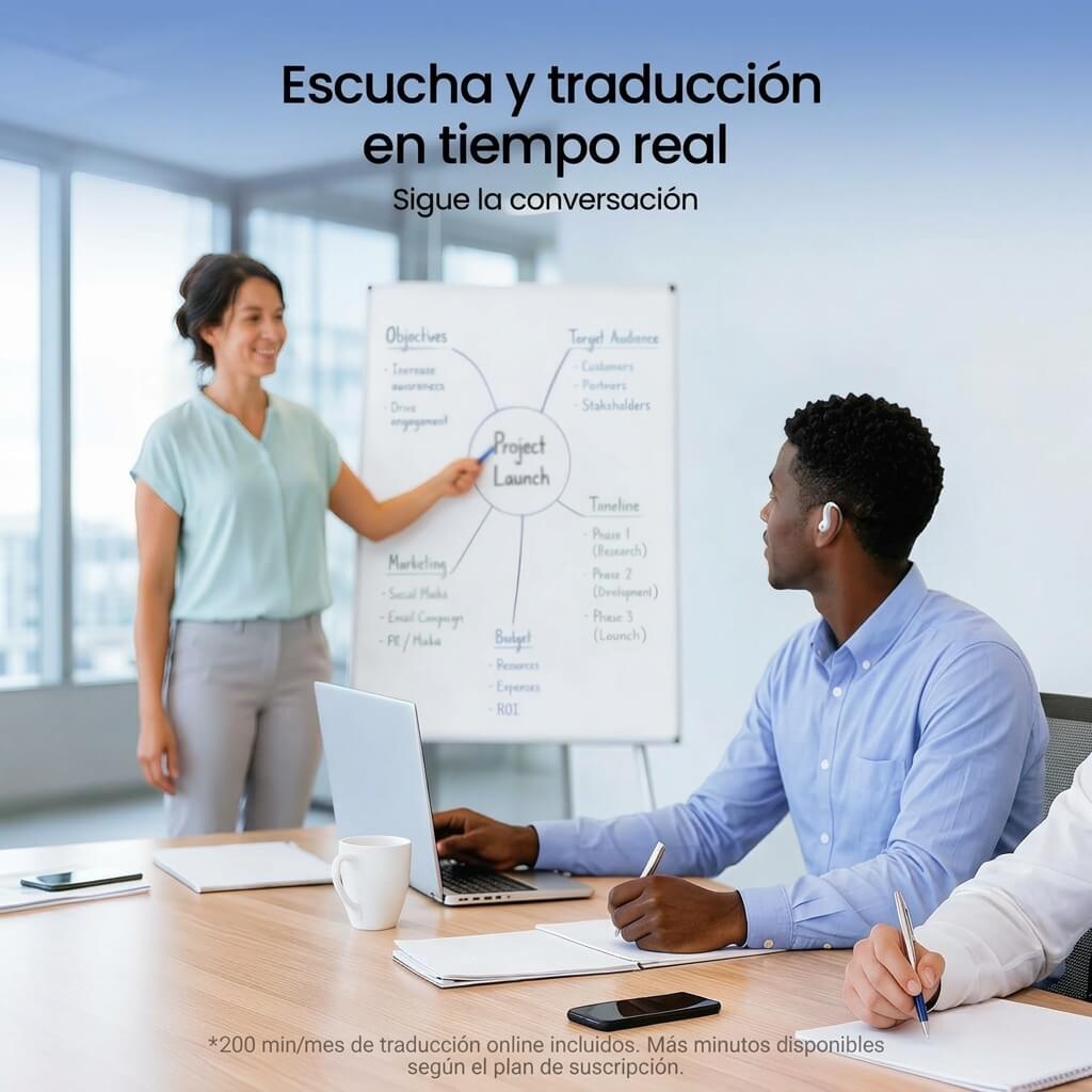 Auriculares de traducción con IA LiveTalk
