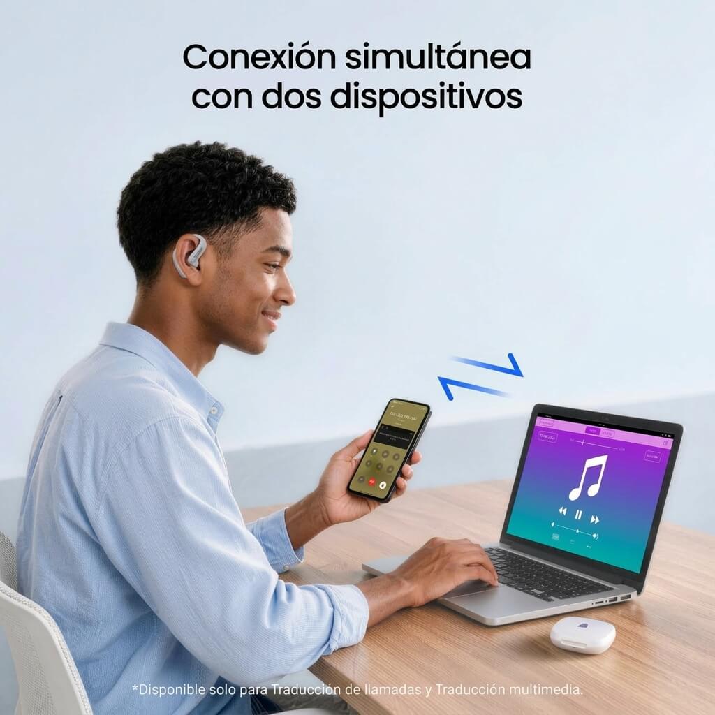 Auriculares de traducción con IA LiveTalk