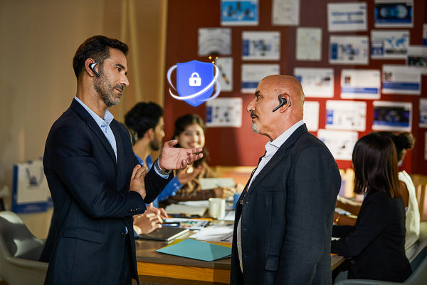 Auriculares de traducción con privacidad como prioridad