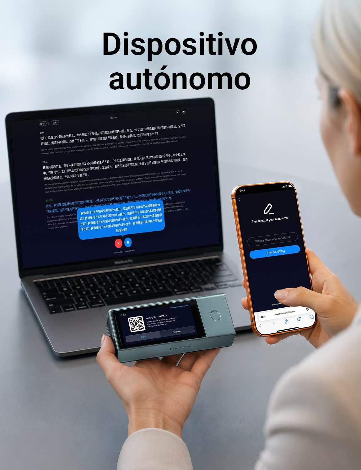 Intérprete Para Reuniones X1