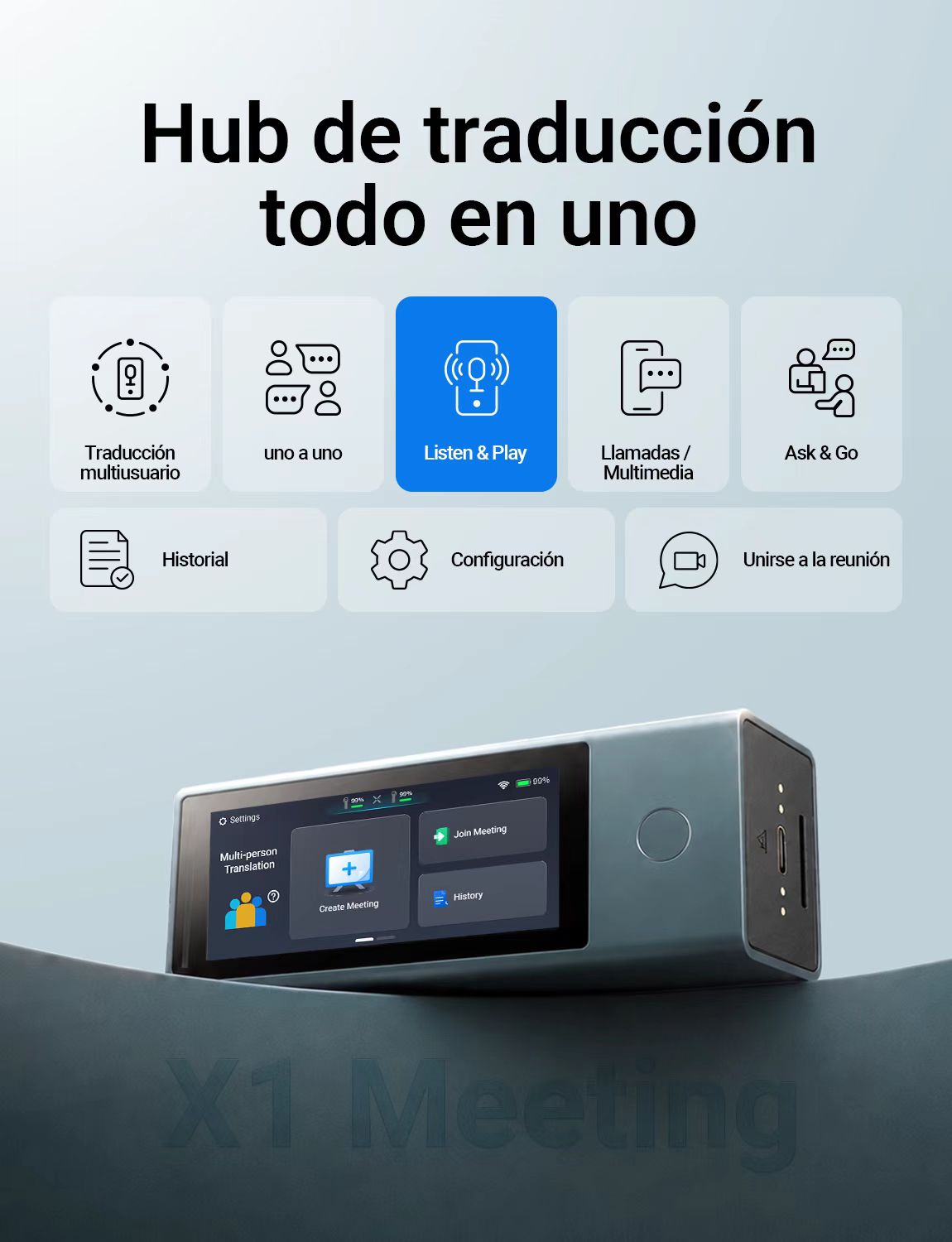 Intérprete Para Reuniones X1