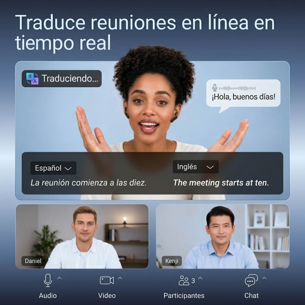 W4 Plus IA Audífonos Intérprete